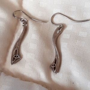 Celtic Ribbon Earrings